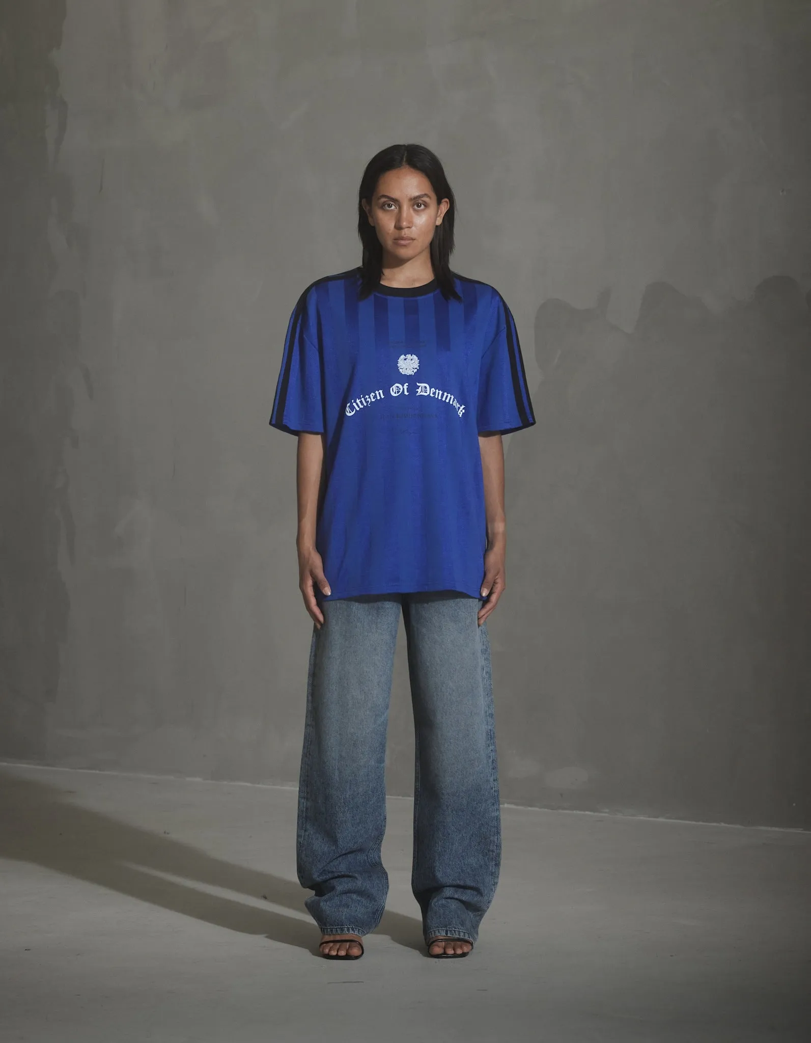 Football Jersey Tee - Royal Blue sold by Han Kjøbenhavn
