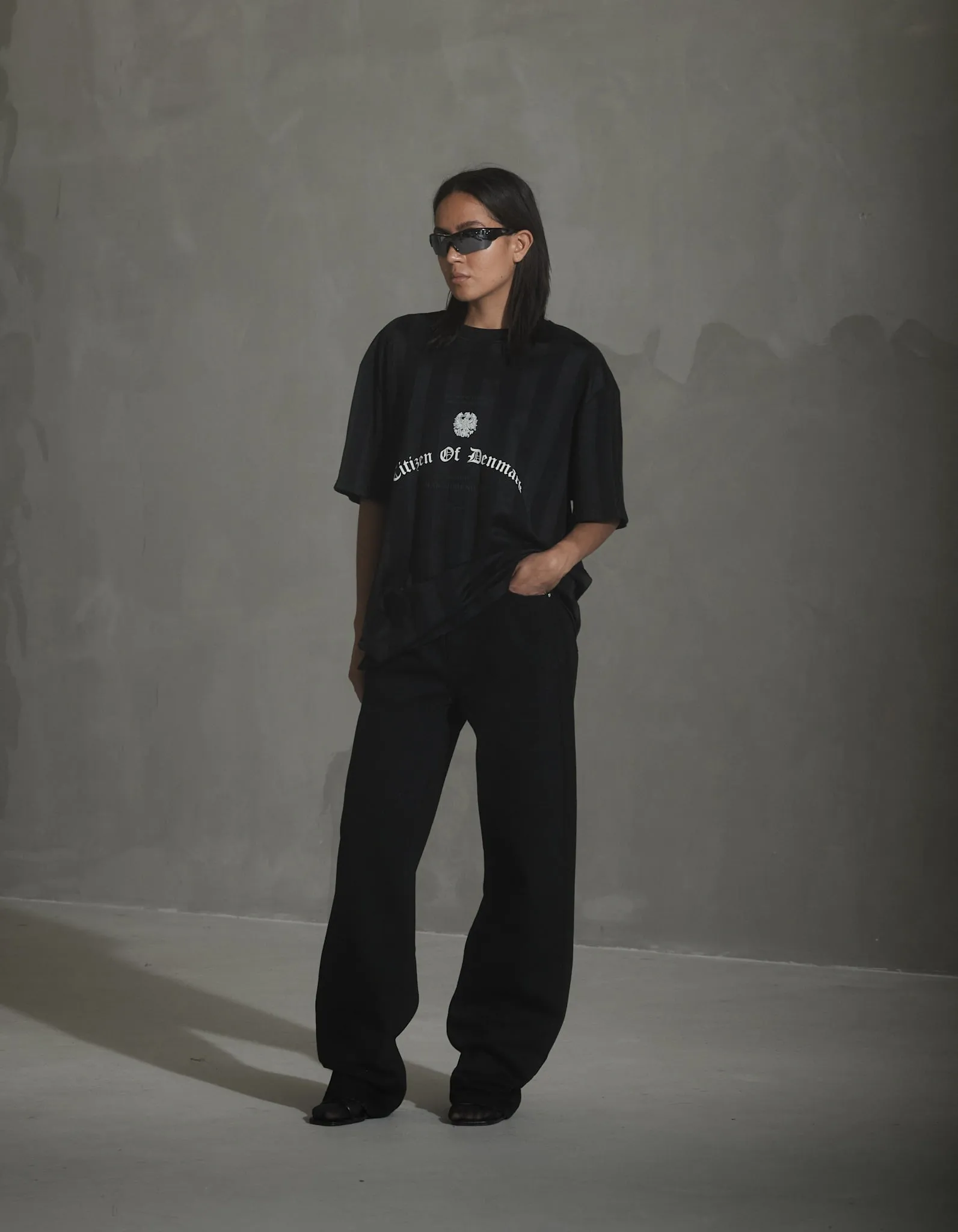 Football Jersey Tee - Black sold by Han Kjøbenhavn product image thumbnail 3