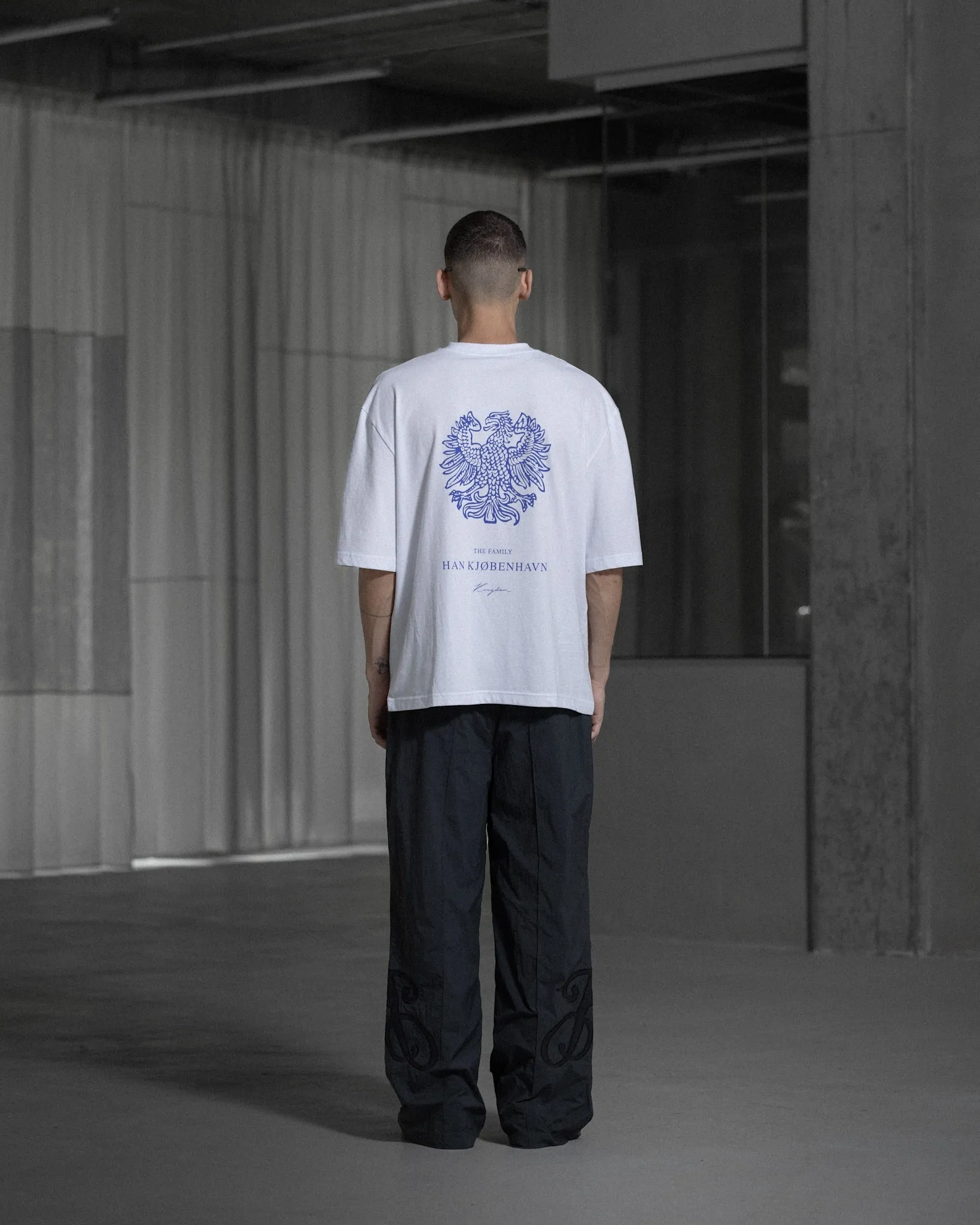 Monogram Oversized Tee - Off White sold by Han Kjøbenhavn product image thumbnail 2