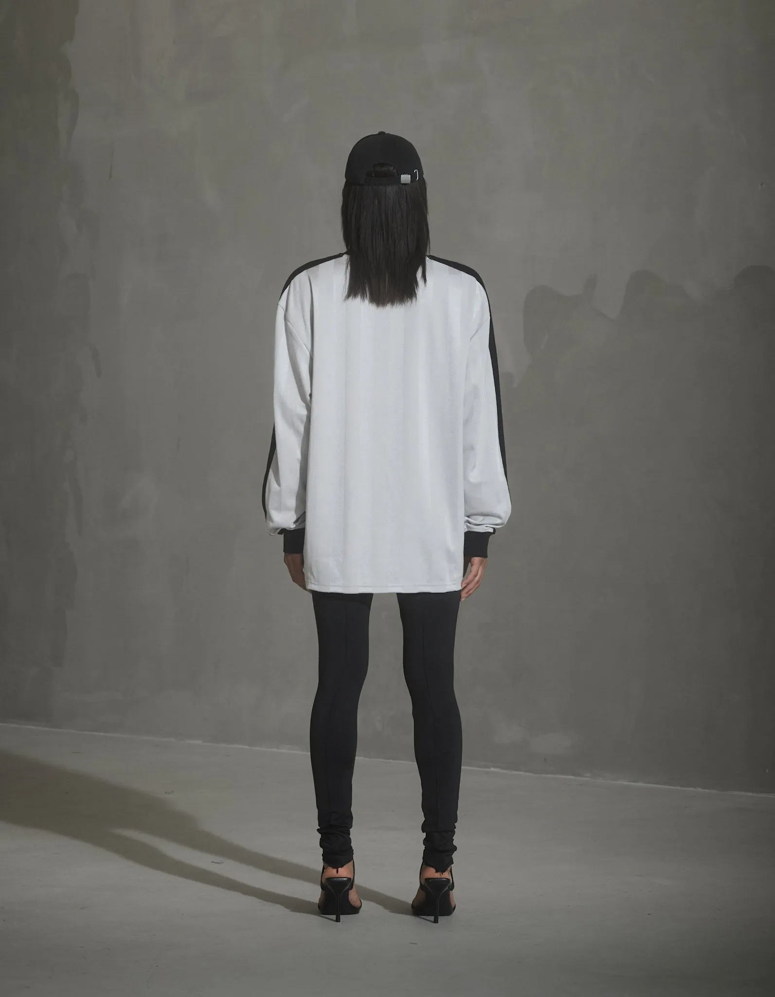 Football Jersey Long sleeve Tee - Light Grey sold by Han Kjøbenhavn product image thumbnail 4