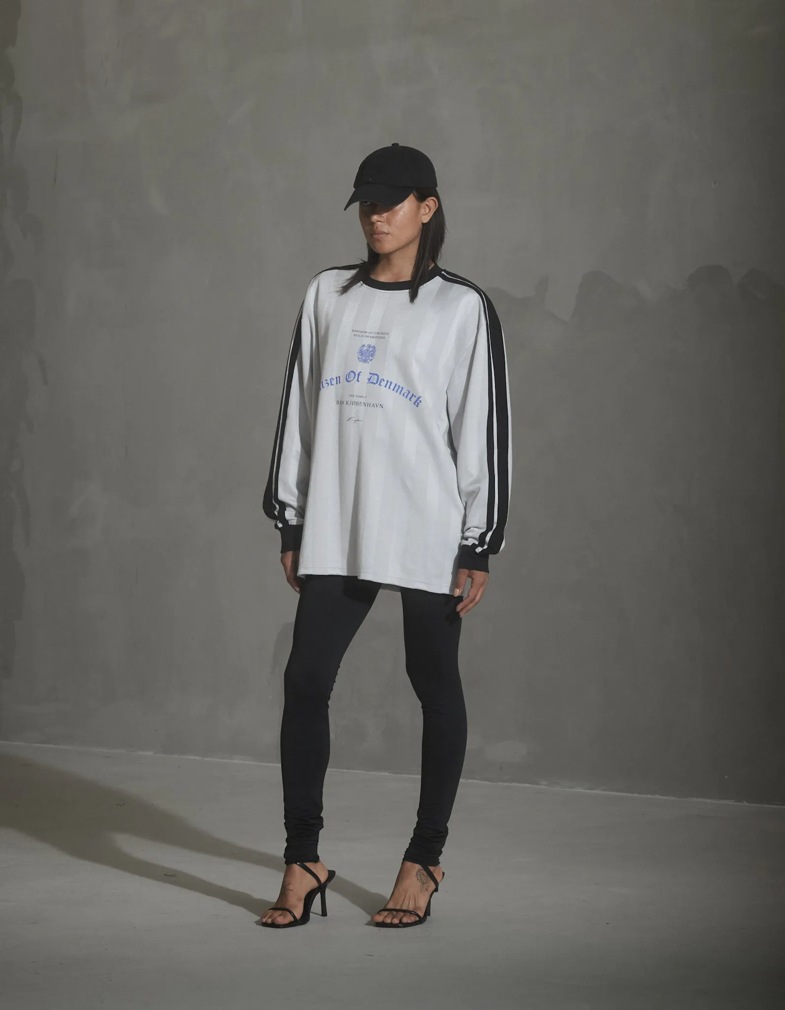 Football Jersey Long sleeve Tee - Light Grey sold by Han Kjøbenhavn product image thumbnail 5