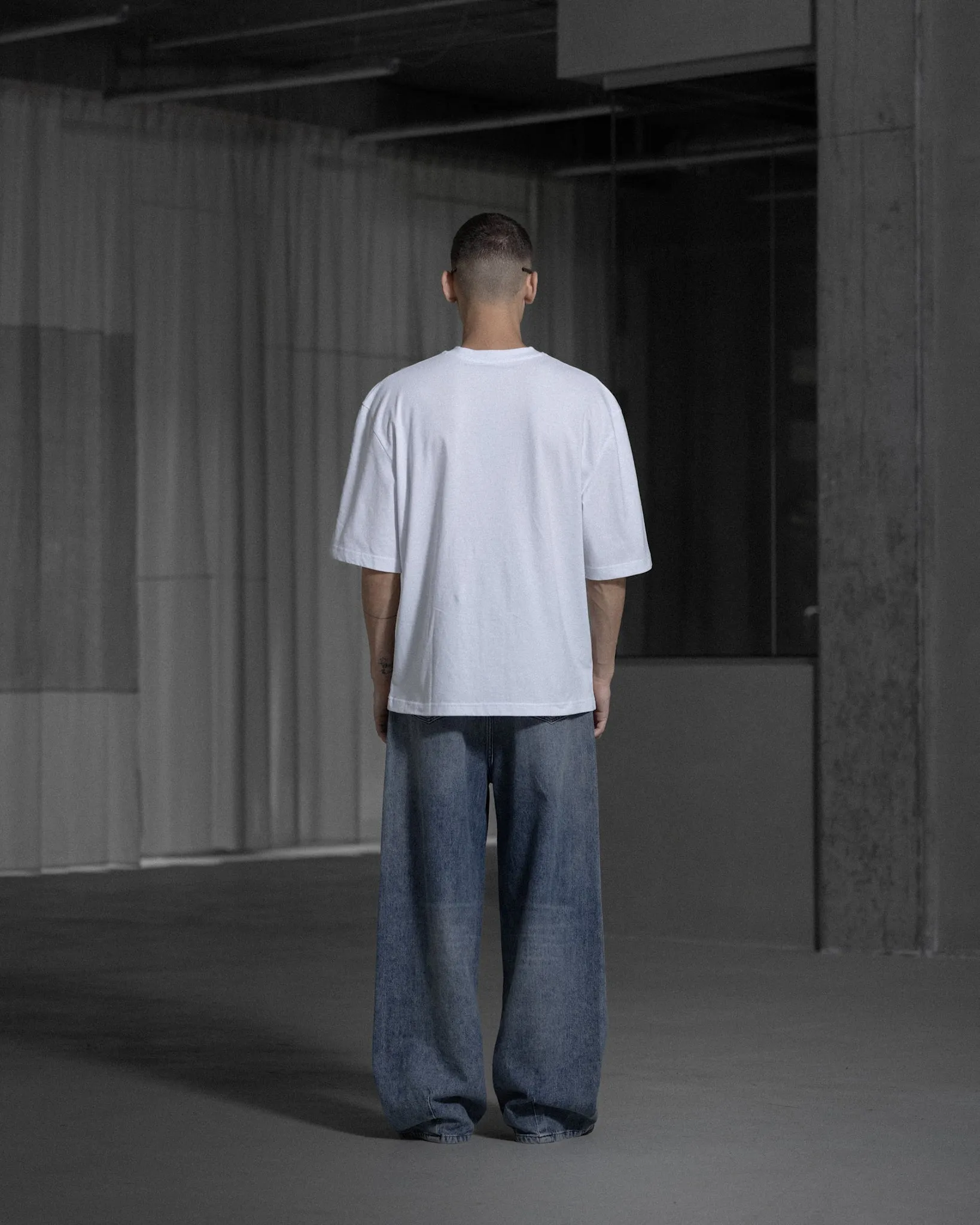 Oversized Sculpture Tee - Off White sold by Han Kjøbenhavn product image thumbnail 5
