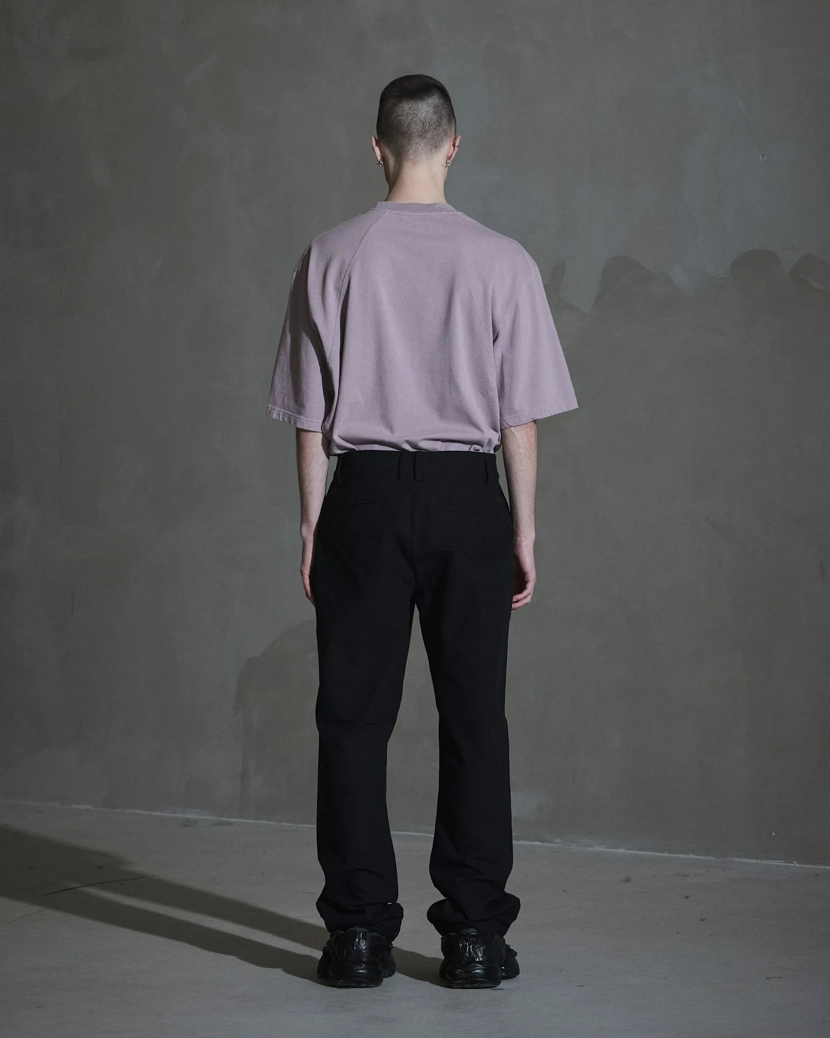 Straight Leg Canvas Trousers - Anthracite Black sold by Han Kjøbenhavn product image thumbnail 2