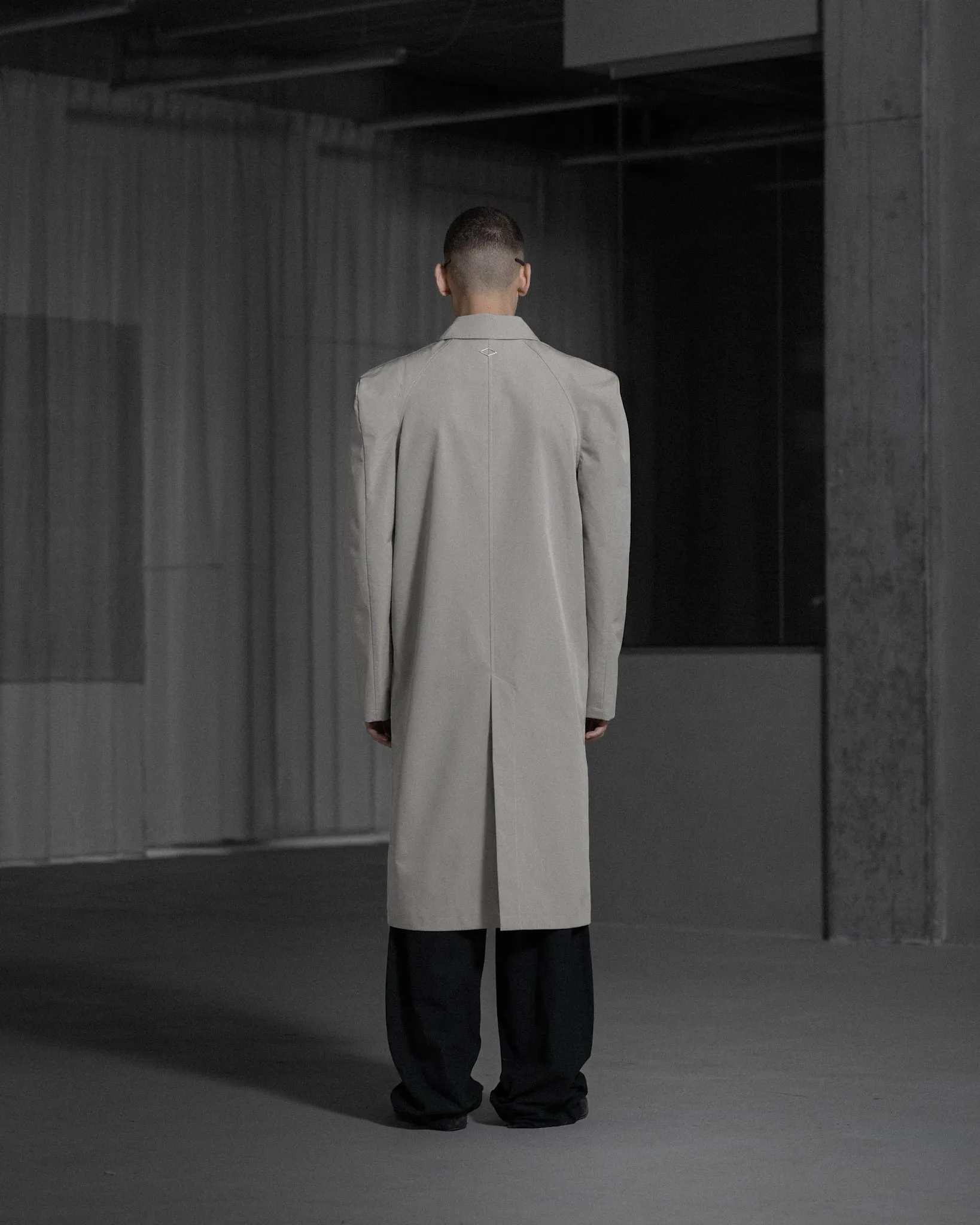 Technical Long Coat - Stone Grey sold by Han Kjøbenhavn product image thumbnail 2