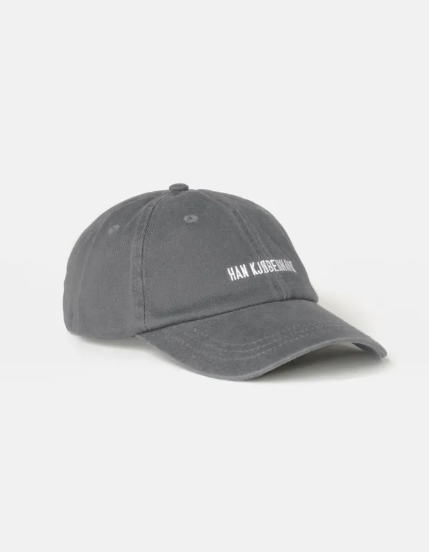 Cotton Cap - Grey Logo sold by Han Kjøbenhavn