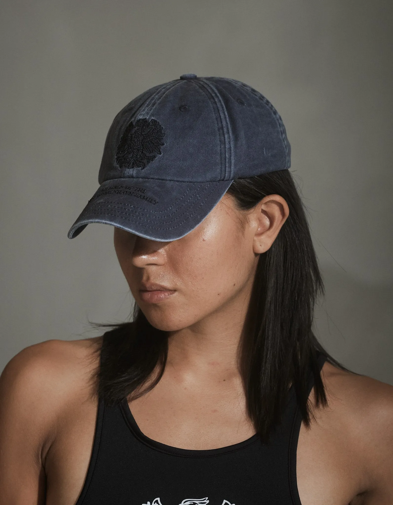 Monogram Baseball Cap - Black sold by Han Kjøbenhavn product image thumbnail 2