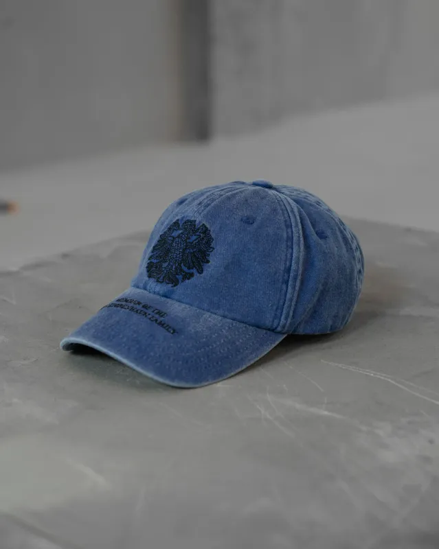 Monogram Baseball Cap - Royal Blue sold by Han Kjøbenhavn