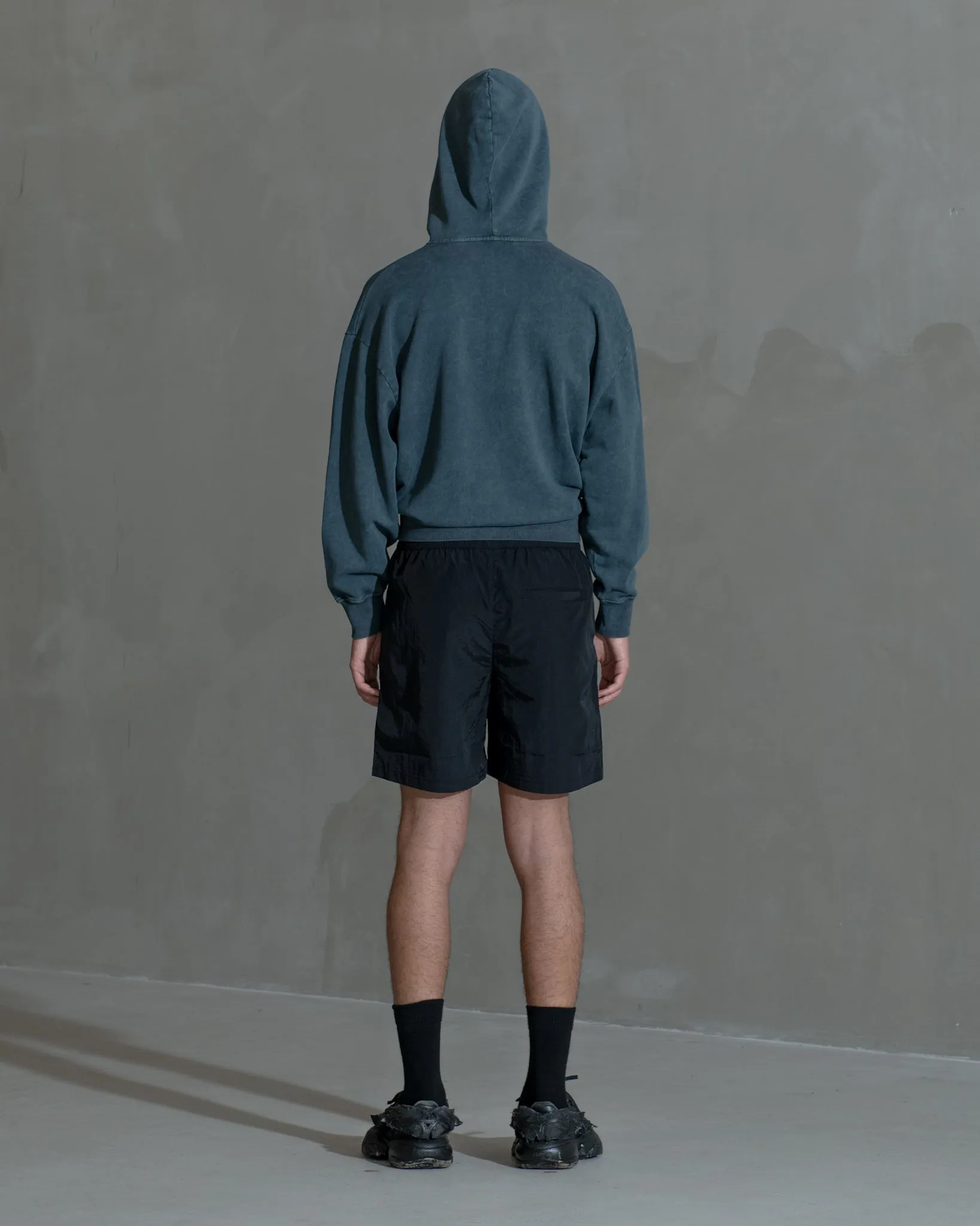 Nylon Track Shorts - Black sold by Han Kjøbenhavn product image thumbnail 2