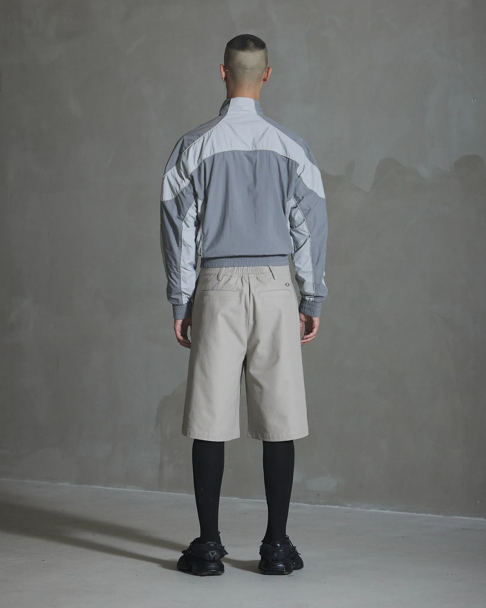 Wide-leg Shorts - Warm Dark Grey sold by Han Kjøbenhavn product image thumbnail 2