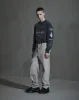Straight Leg Canvas Trousers - Warm Light Grey sold by Han Kjøbenhavn