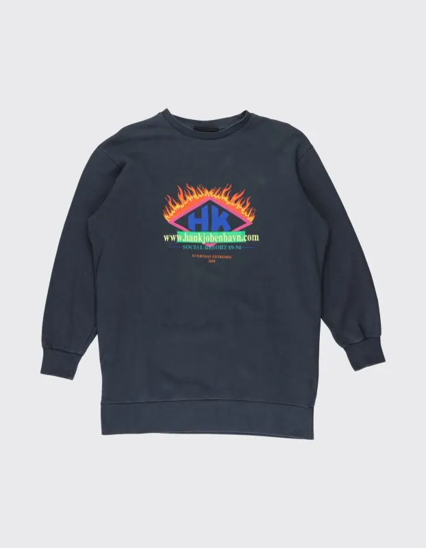 Second Life Long Crewneck / S sold by Han Kjøbenhavn