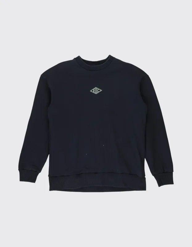 Second Life HK Logo Crewneck / L sold by Han Kjøbenhavn