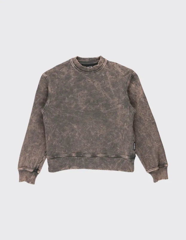 Second Life Distressed Crewneck / M sold by Han Kjøbenhavn