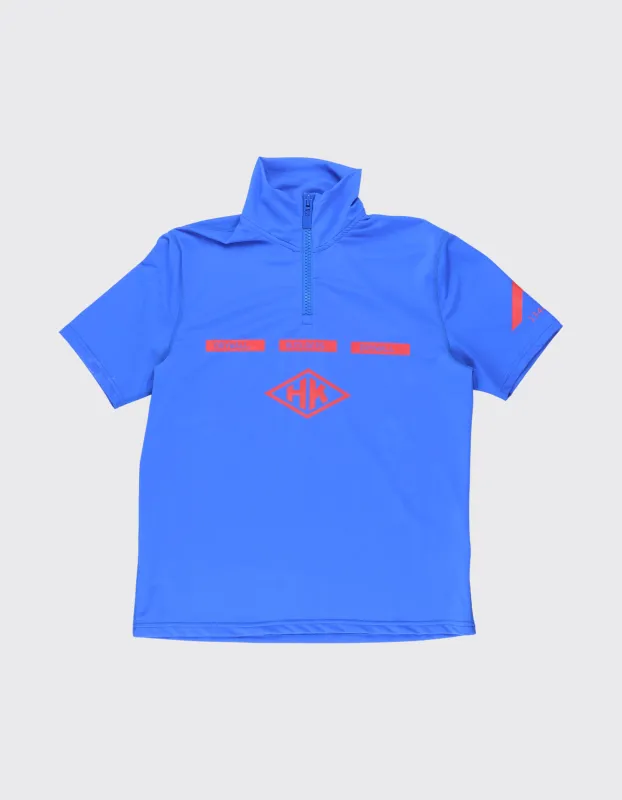 Second Life Short Sleeve Half Zip / L sold by Han Kjøbenhavn