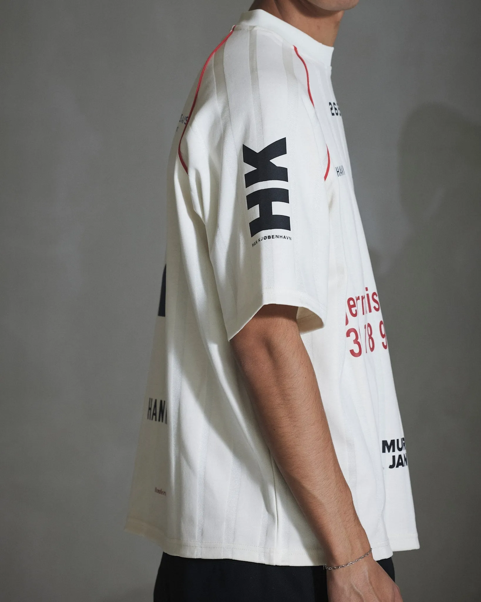 Sponsored Football Jersey SS - Off White sold by Han Kjøbenhavn product image thumbnail 5