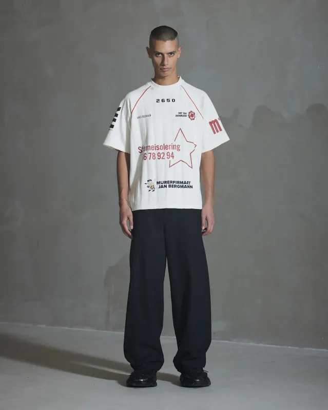Sponsored Football Jersey SS - Off White sold by Han Kjøbenhavn