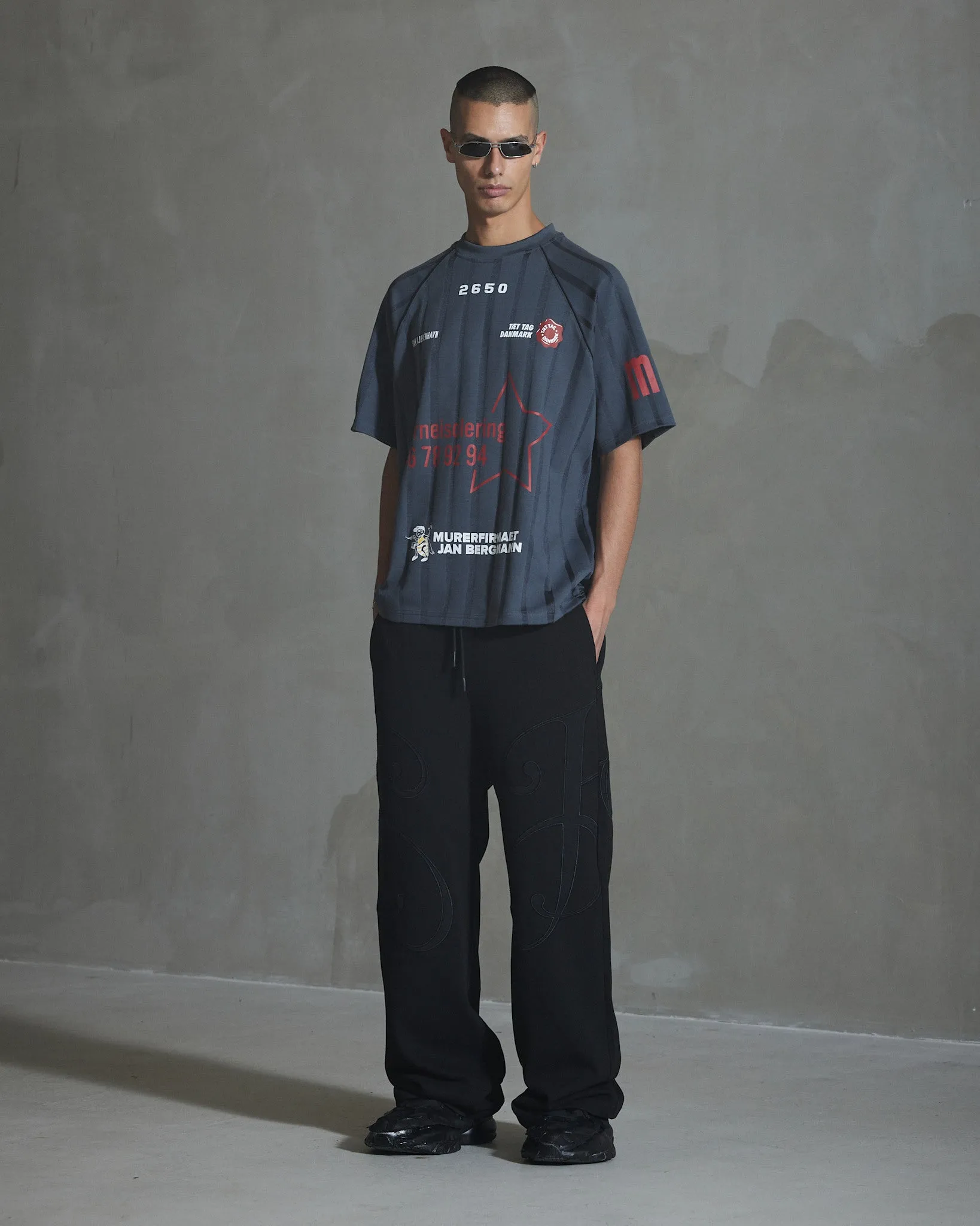 Sponsored Football Jersey SS - Dark Grey sold by Han Kjøbenhavn product image thumbnail 3