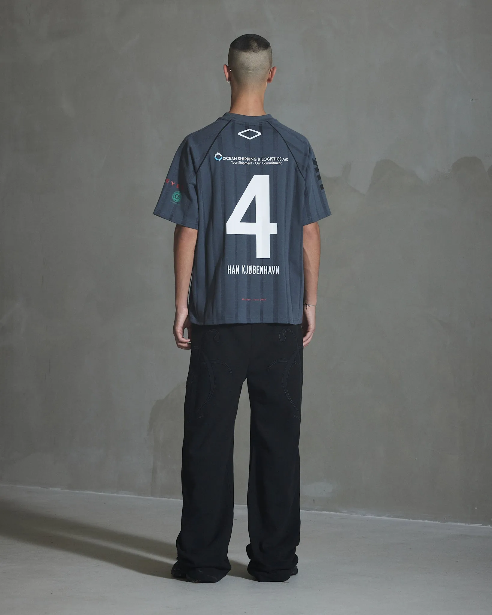Sponsored Football Jersey SS - Dark Grey sold by Han Kjøbenhavn product image thumbnail 2