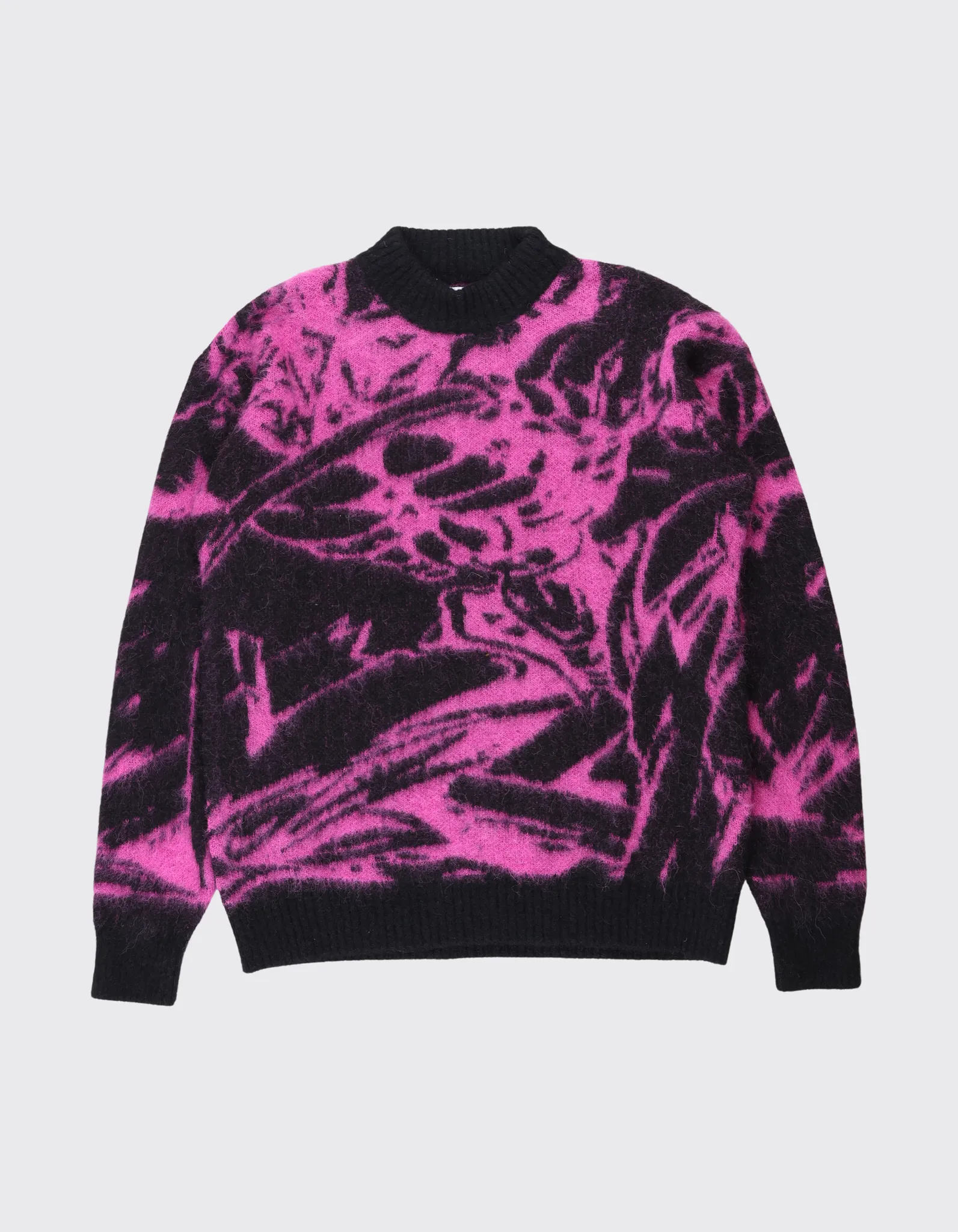 Second Life Oversized Jacquard Knit Crewneck / L sold by Han Kjøbenhavn