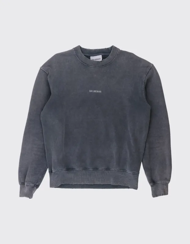 Second Life Bulky Distressed Crewneck / L sold by Han Kjøbenhavn