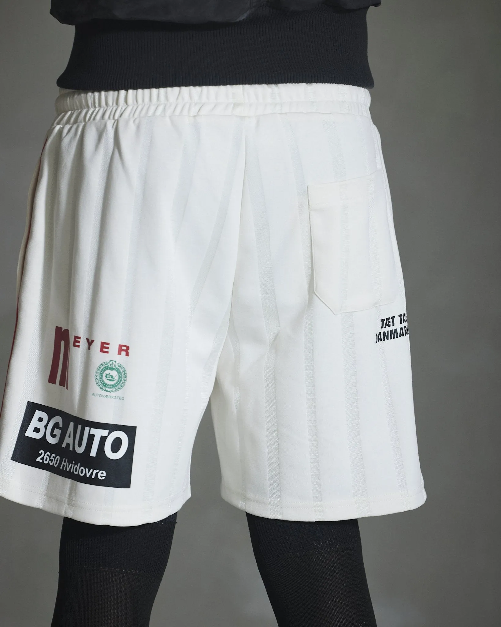 Sponsored Football Jersey Shorts - Off White sold by Han Kjøbenhavn product image thumbnail 4