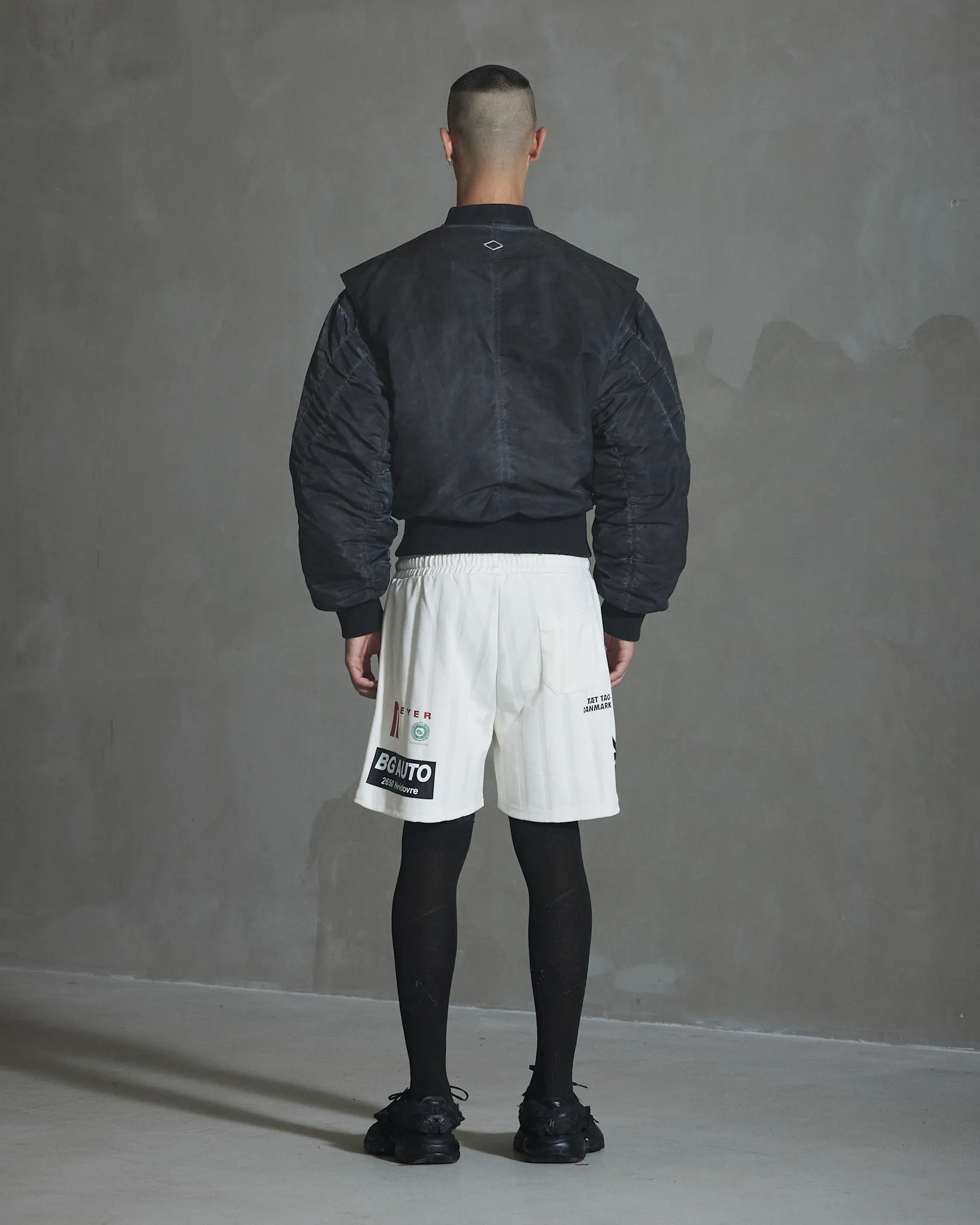 Sponsored Football Jersey Shorts - Off White sold by Han Kjøbenhavn product image thumbnail 2