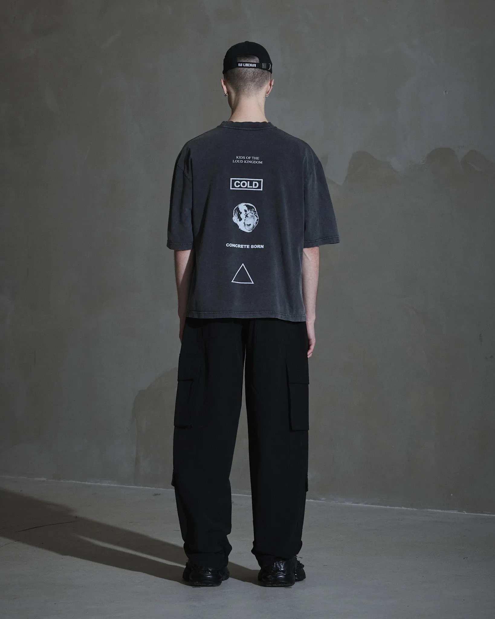 Graphic Oversized Tee - Dark Grey sold by Han Kjøbenhavn product image thumbnail 2