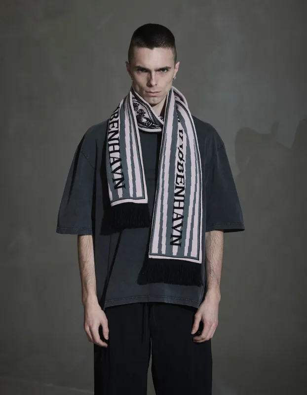 HK Football Scarf - Dusty Purple sold by Han Kjøbenhavn