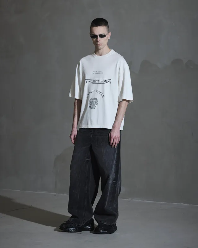 Kingdom Oversized Tee - Off White sold by Han Kjøbenhavn