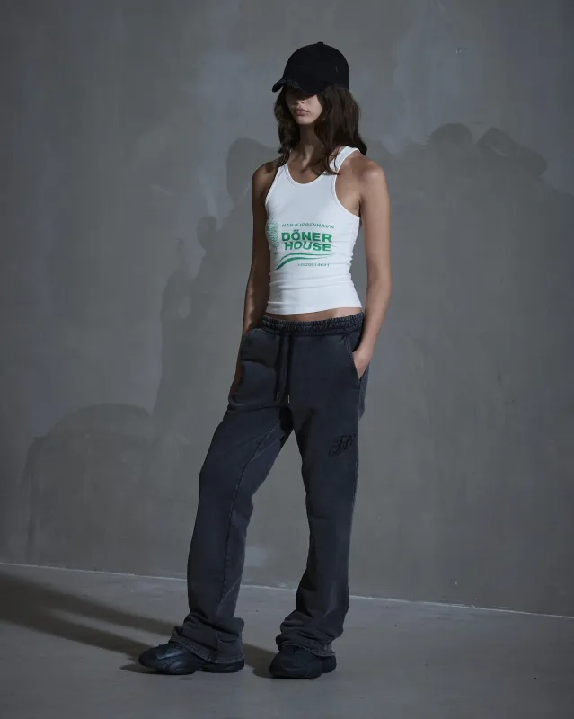 Monogram Jersey Trousers - Dark Grey made by Han Kjøbenhavn