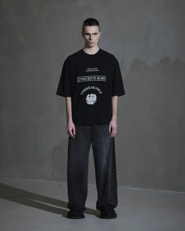 Kingdom Oversized Tee - Black sold by Han Kjøbenhavn