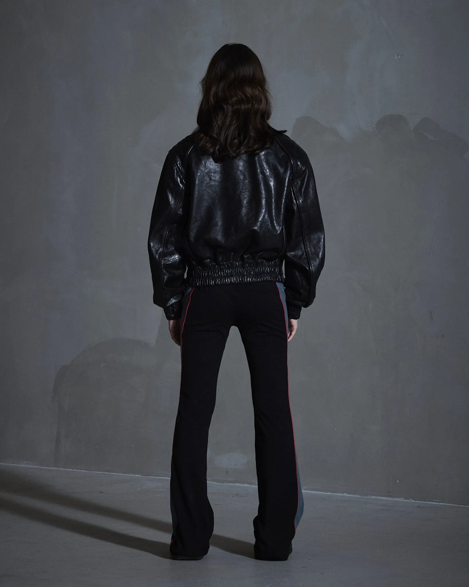 Crunch Leather Biker Jacket - Black sold by Han Kjøbenhavn product image thumbnail 2