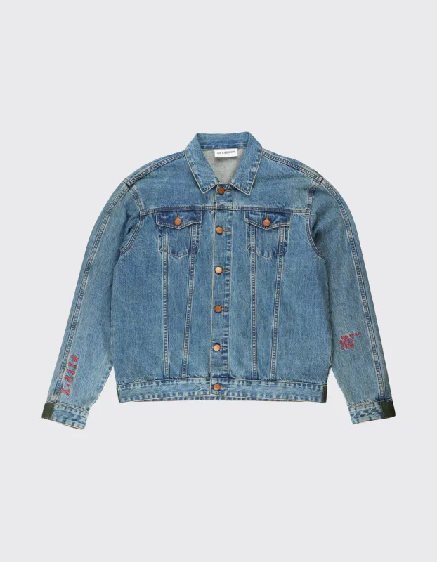 Second Life Denim Jacket / L - Blue made by Han Kjøbenhavn