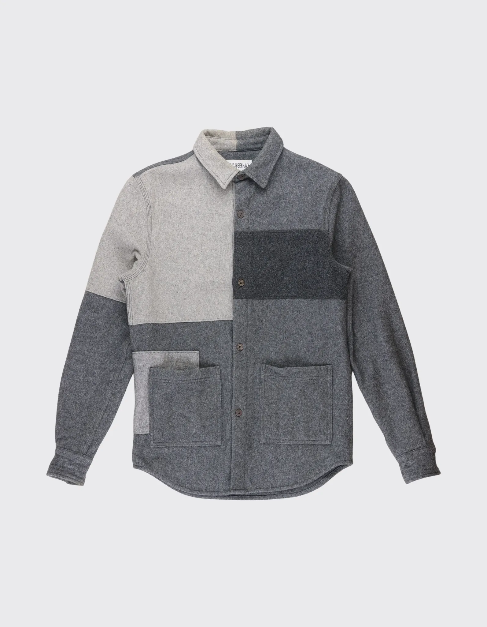 Second Life Patchwork Public Overshirt / S sold by Han Kjøbenhavn