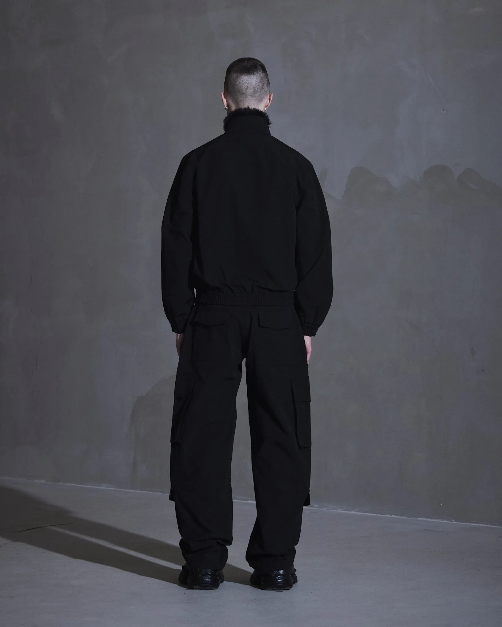 Ripstop Track Jacket - Black sold by Han Kjøbenhavn product image thumbnail 2