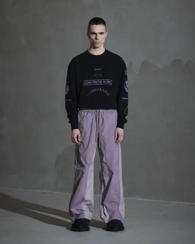 Detailed Track Trousers - Dusty Purple sold by Han Kjøbenhavn