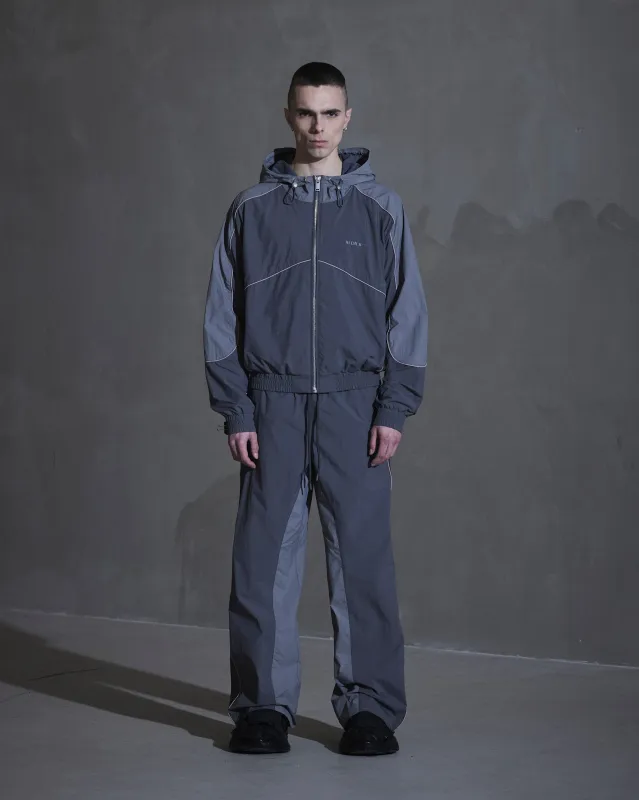 Detailed Track Jacket - Dark Grey sold by Han Kjøbenhavn