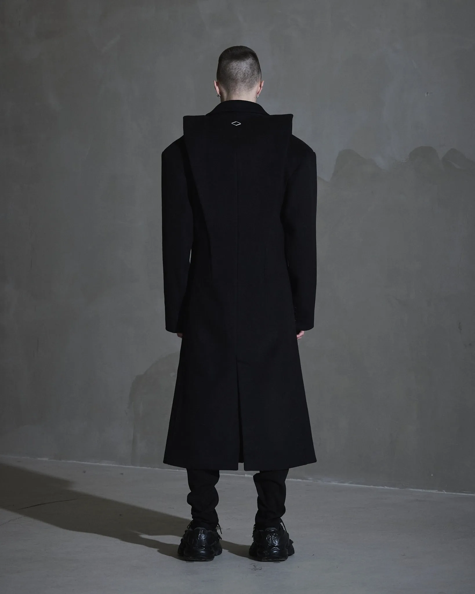 Collared Coat - Black sold by Han Kjøbenhavn product image thumbnail 2