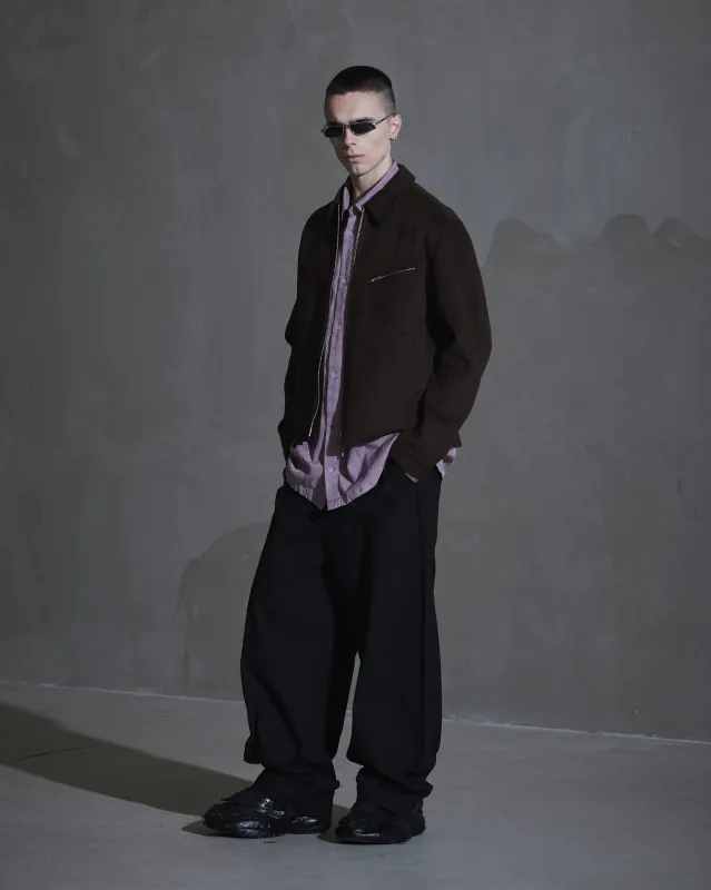 Diamond Boxy Jacket - Dark Brown sold by Han Kjøbenhavn