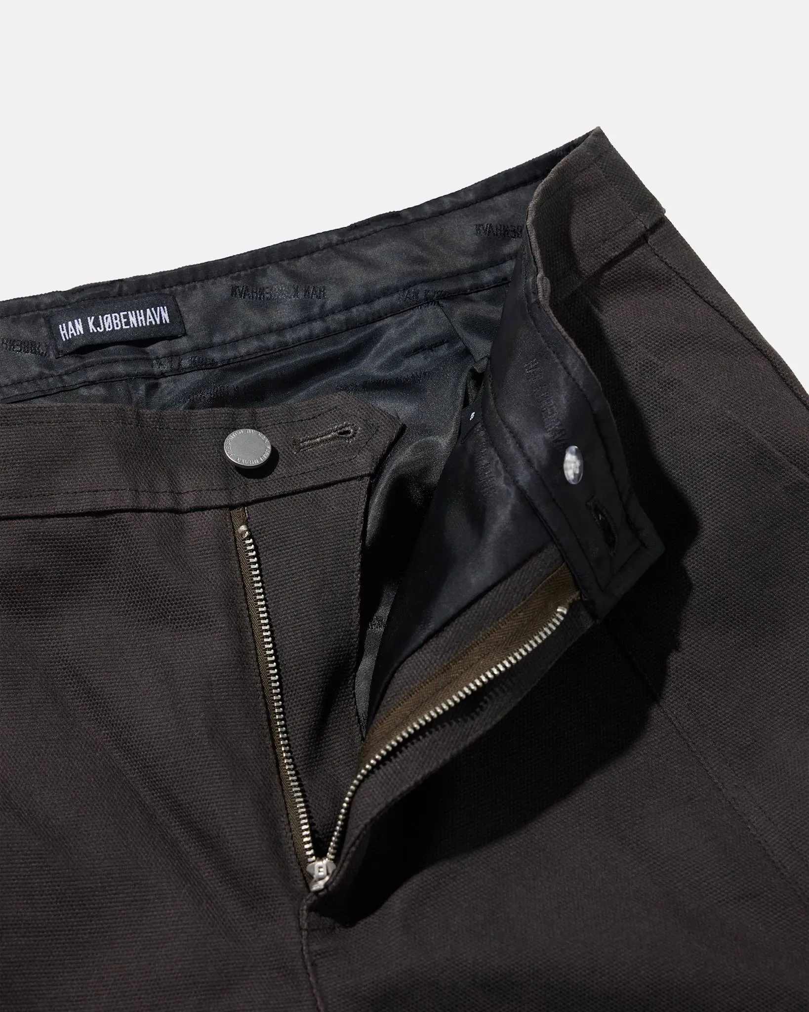 Cotton Cargo Trousers - Dark Brown sold by Han Kjøbenhavn product image thumbnail 2