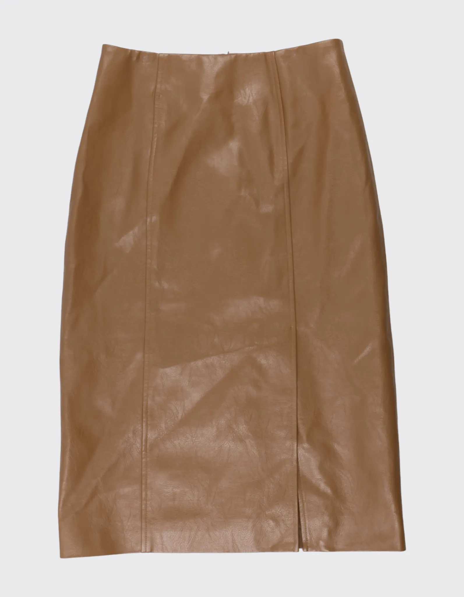 Second Life Leather Pencil Skirt / M sold by Han Kjøbenhavn