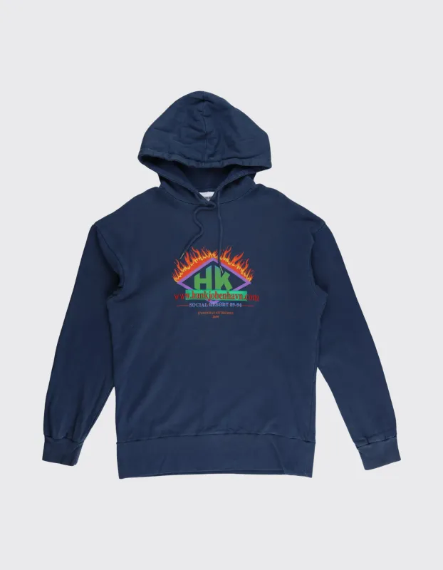 Second Life Flame Logo Hoodie / L sold by Han Kjøbenhavn