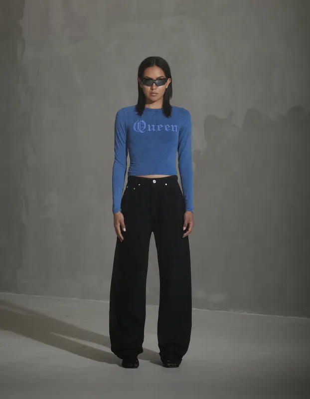 Relaxed Denim Jeans - Black Tint sold by Han Kjøbenhavn