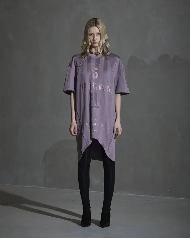 Football Mesh Dress - Dusty Purple sold by Han Kjøbenhavn