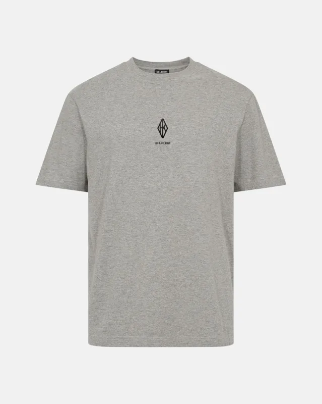 Diamond Tee - Grey Melange sold by Han Kjøbenhavn
