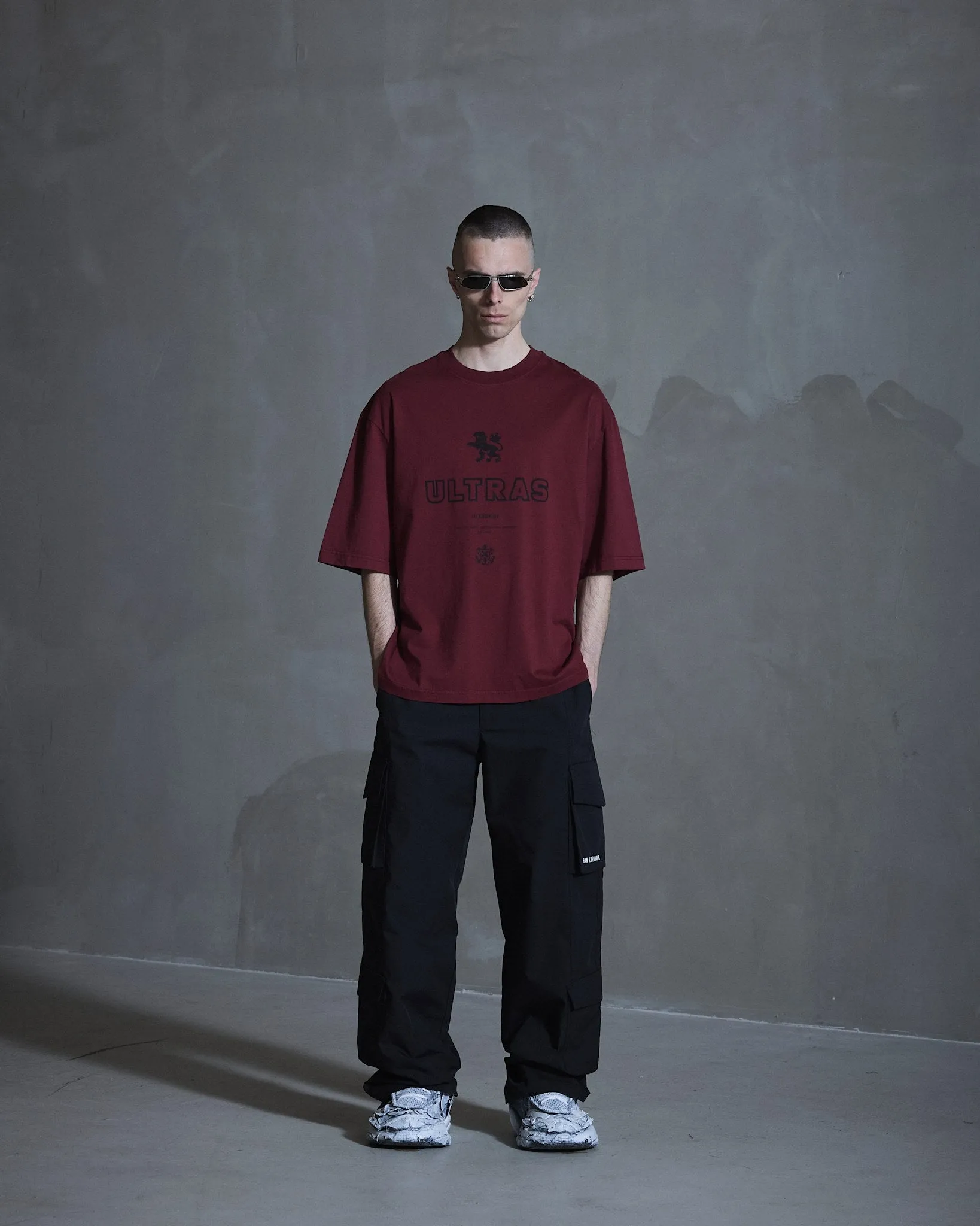 Ultras Oversized Tee - Red sold by Han Kjøbenhavn