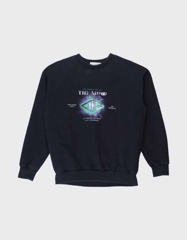 Second Life Artwork Crewneck / L sold by Han Kjøbenhavn