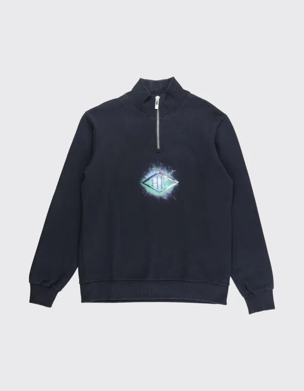 Second Life Artwork Logo Half Zip / M sold by Han Kjøbenhavn