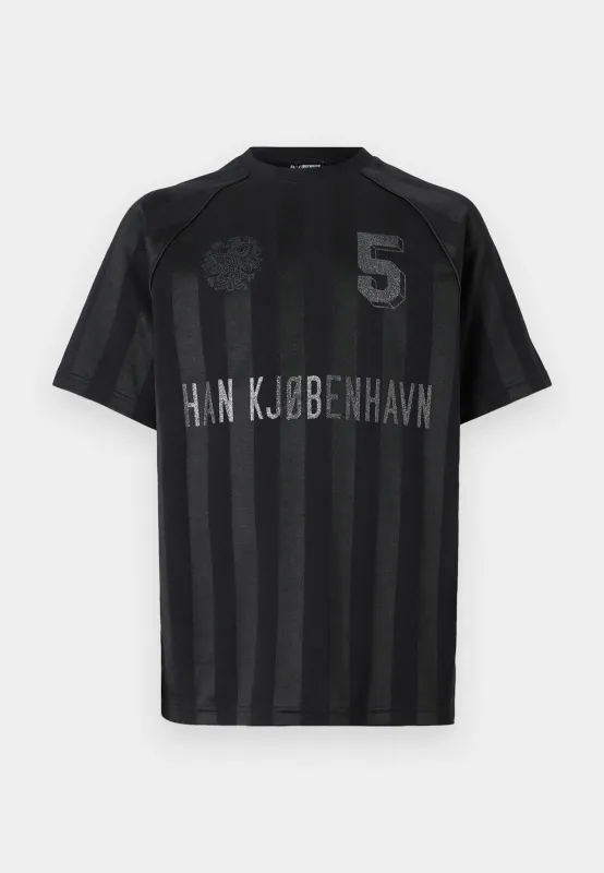 Logo Football Tee - Black sold by Han Kjøbenhavn