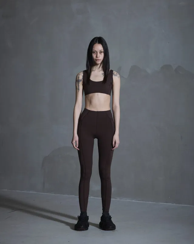 Technical Tights - Coffe Brown made by Han Kjøbenhavn